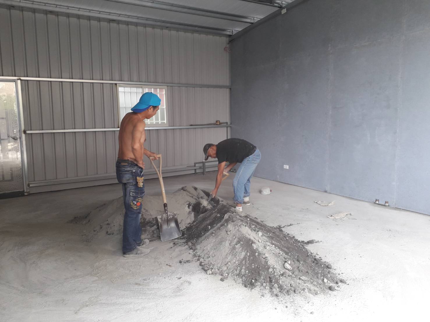 水泥混沙工程